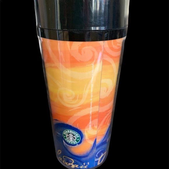 Starbucks vintage Hawaii Tumbler with lid circa 1998 - Picture 2 of 4